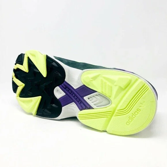 Adidas Yung 1 Legend Ivy Hi Res Yellow Active Purple Mens Size 9 BD7655 - Picture 5 of 5